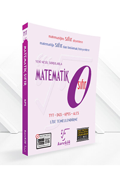 3K YAYIN Karekök Yayınları 2026 TYT Matematik Sıfır (0) MPS Konu Anlatımlı So...