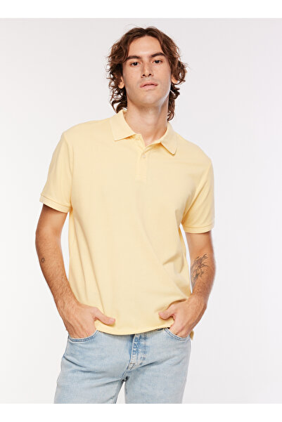 ALTINYILDIZ CLASSICS Altınyıldız Classics Polo Yaka Sarı Erkek T-Shirt 4A9000...