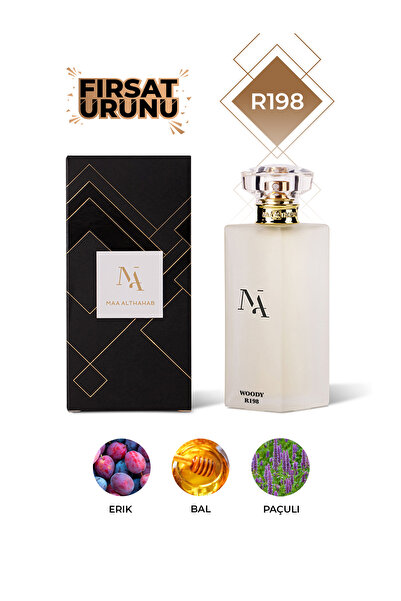Maa Althahab R198 Odunsu Erkek Parfümü 50 ML