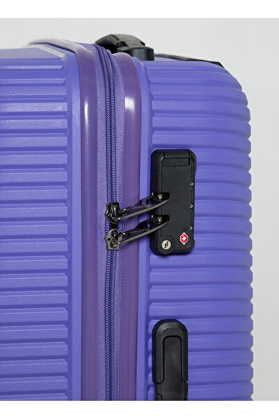 Discovery Expedition Mor Çekçekli Sert Valiz DC-5224 ORTA