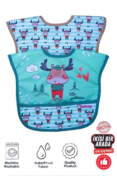 Liquid Proof Trend Deer Themed Food-Saliva Apron