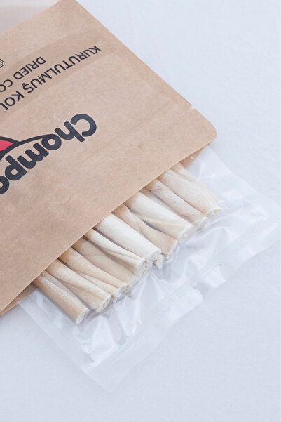 Genel Markalar KURUTULMUŞ KOLAJEN BURGU ÇUBUKLARI KÖPEK ÖDÜLÜ 100 GR