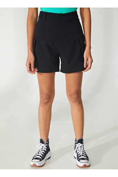 Discovery Expedition Discovery Expedition Siyah Kadın Kargo Şort W-SABRINA