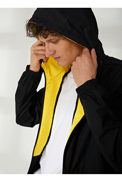 Discovery Expedition Siyah Erkek Rüzgarlık HENRY