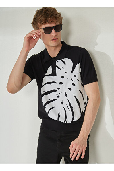 Bikkembergs Siyah Erkek Polo T-Shirt C S P50 10