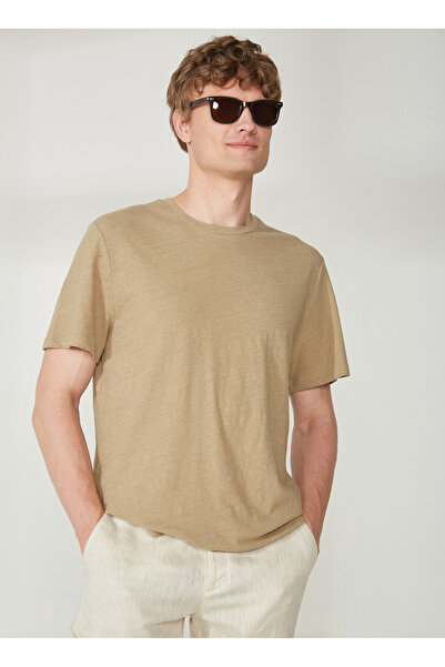 AT.P.CO Bisiklet Yaka Yeşil Erkek T-Shirt A266T32748-1