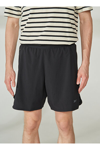 Reebok Siyah Erkek Şort HS5935 SPEED 3.0 2 in 1 SH