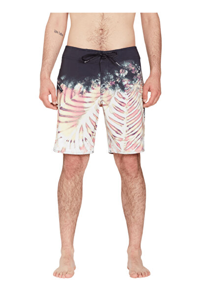 Volcom Gri Erkek Kısa Şort Mayo A0812313_Volcom Mad Wash Mod 19 Wcg