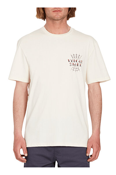 Volcom Gri Erkek Bisiklet Yaka T-Shirt A3512315_Volcom Lintell Bsc 2 Wcg