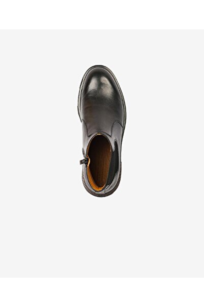 Greyder Erkek Siyah Hakiki Deri Chelsea Bot 4K1UB64616