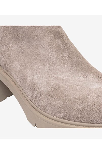 Greyder Kadın Vizon Hakiki Deri Termo Light Taban Topuklu Bot 3K2UB72156