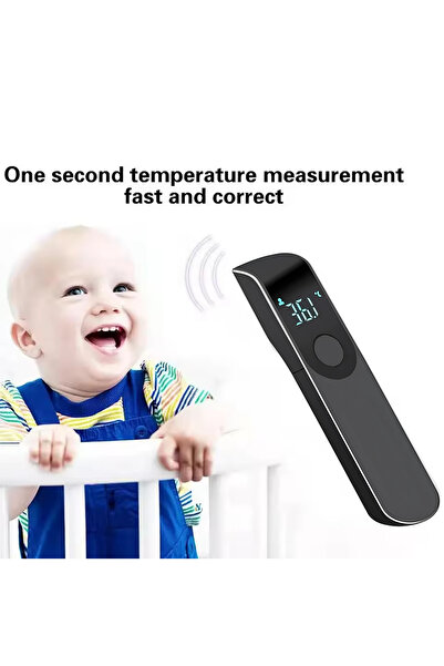 Choice1 مقياس حرارة بالأشعة تحت الحمراء للحمى، شاشة LCD رقمية، ليزر بدون تلامس للرضع والبالغين