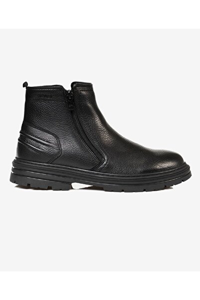 Greyder Erkek Siyah Hakiki Deri Casual Bot 3K1KB75169