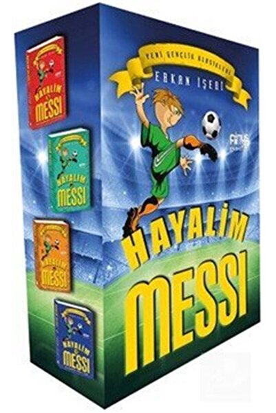 Pinus Kitap Hayalim Messi Seti (4 Kitap Kutulu)