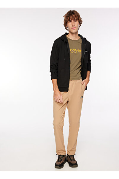 Discovery Expedition Lastikli Bel Düz Paça Deve Tüyü Erkek Pantolon ROTAS