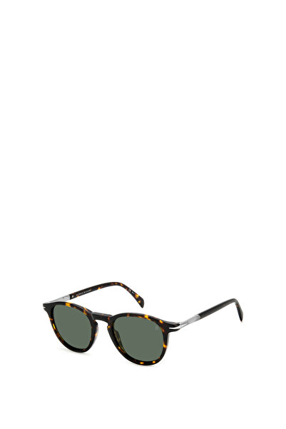 David Beckham Unisex Kahverengi-yeşil Organik (UV) Cam Selüloz Asetat (SELÜLO...