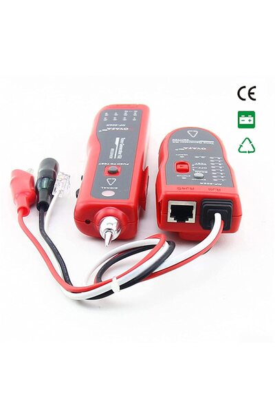 LEBLOU Set 53 piese reparare LAN, Cable tracker, tester, cleste sertizare, punch tool, dezizolator, mufe