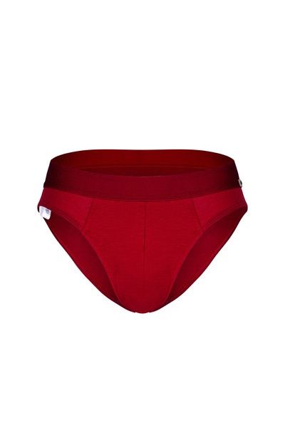 darkzone Men's Elastic Bamboo Claret Red Boxer Dznbm6307