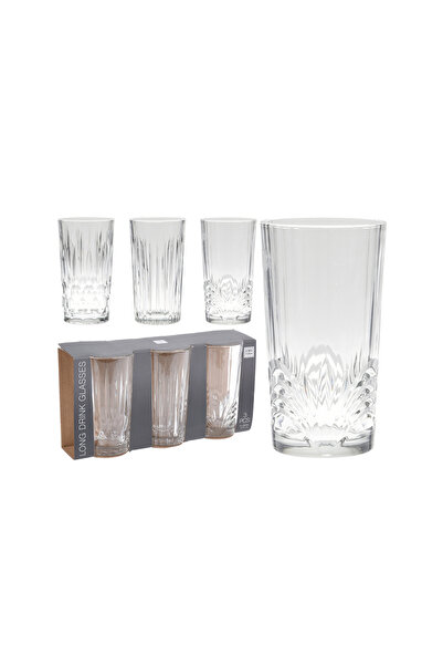 BOYNER EVDE 3'lü Cam Bardak 260 ml