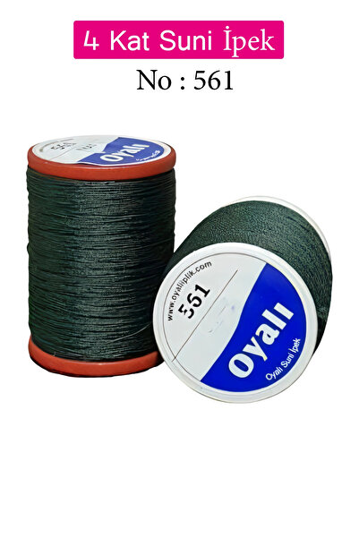 Rasanet Cordă de mătase artificială cu 4 straturi, broderie, mărgele, croșetat, nr:561