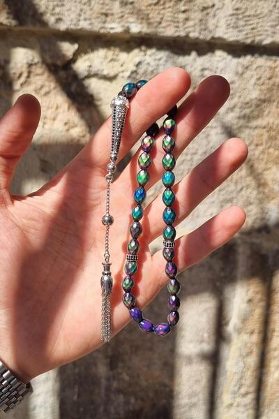 dergah tesbih His Taşı Renk Değiştiren Bukalemun Tesbih