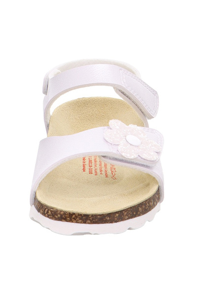 Superfit White Female Child Sandals Bios 1-000118-1010-2
