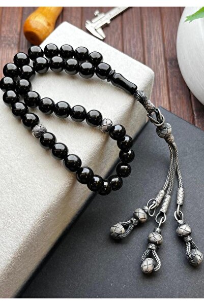 dergah tesbih Oltu Taşı Tesbih Gümüş OTT14