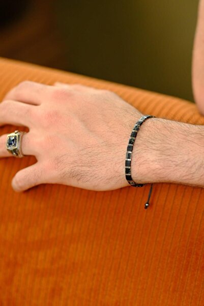 dergah tesbih Black Life Mood Bileklik