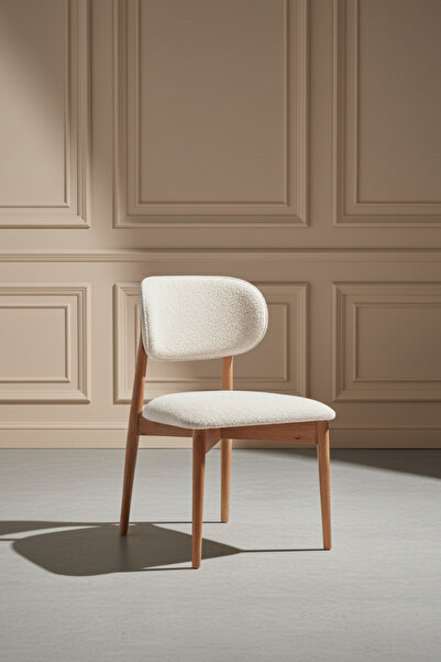 Woodenbend Felix Natural Ahşap Döşemeli Sandalye – Bohem İskandinav Kayın Ağa...