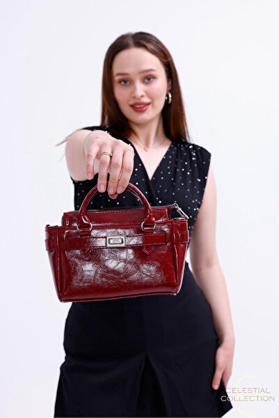 CELESTIAL COLLECTION Geantă de umăr de mână cu fermoar cu cataramă nouă sezon