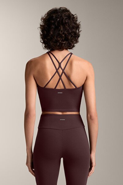 Oysho تانك توب Comfortlux بحزام مع أكواب