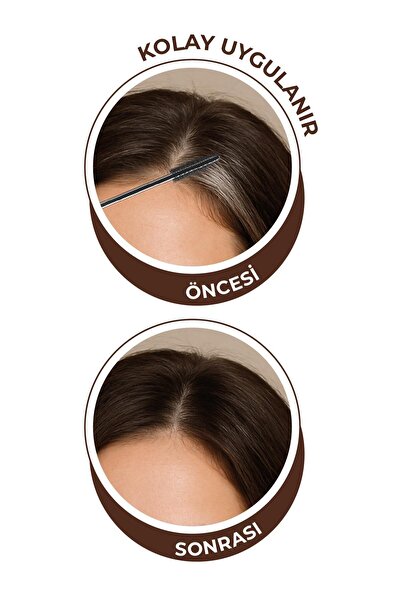 Mara Koyu Kahverengi Saç Maskarası 6 ml