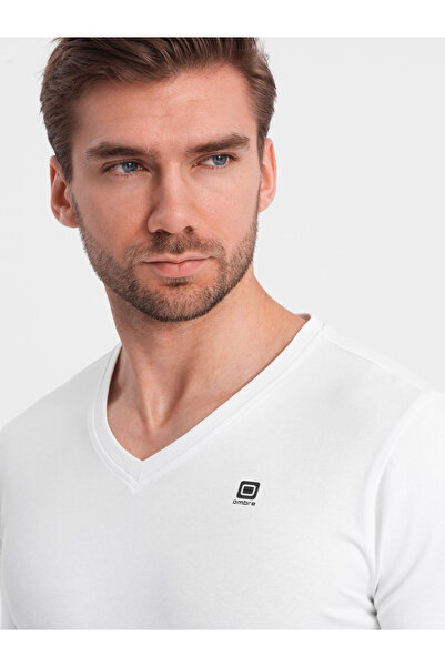 OMBRE Sada 2 triček s dlouhým rukávem Z103 V-2