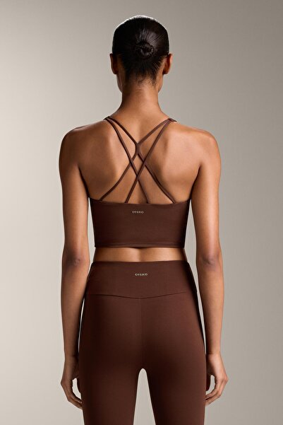 Oysho Cup'lı şeritli comfortlux tank top