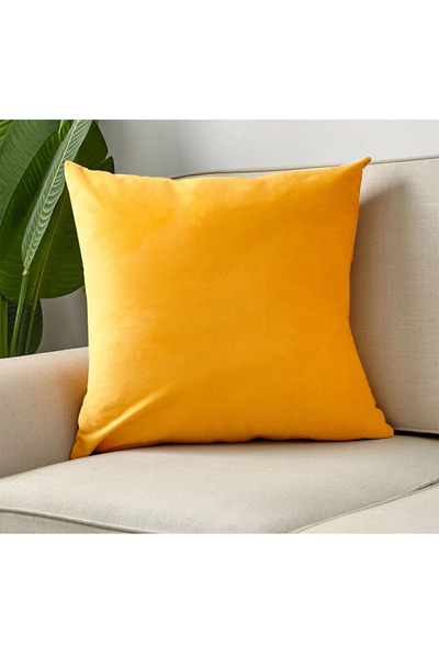 Soyoe غطاء وسادة احترافي مزخرف بلون أصفر عادي يمكن صنعه من البانش، غطاء وسادة...