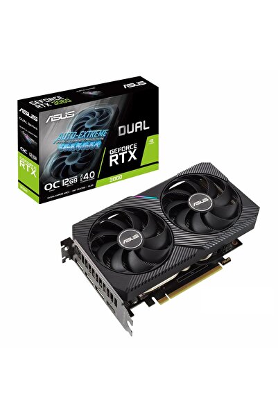 ASUS Διπλή GeForce RTX 3060 OC V2, 12GB GDDR6