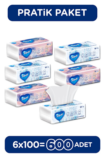 Selpak ® El Ve Yüz Havlusu 6'lı 600 Yaprak