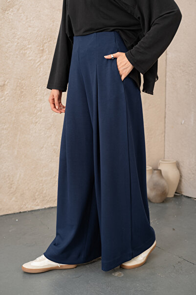 LOCCO Жіночі штани з підкладкою, сині