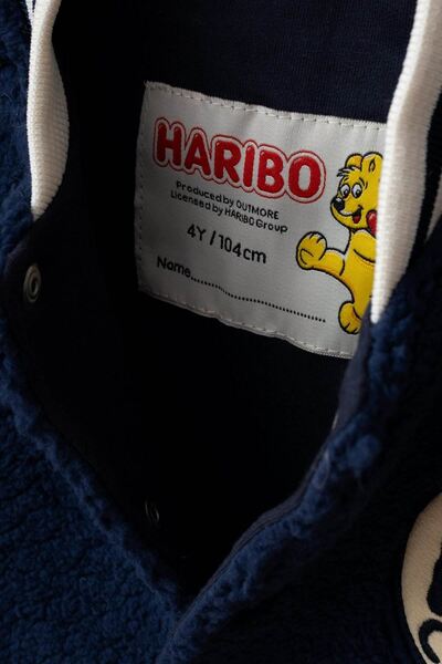 Haribo 3-8 Yaş Lisanslı Unisex Boomber Kolej Mont-Lacivert