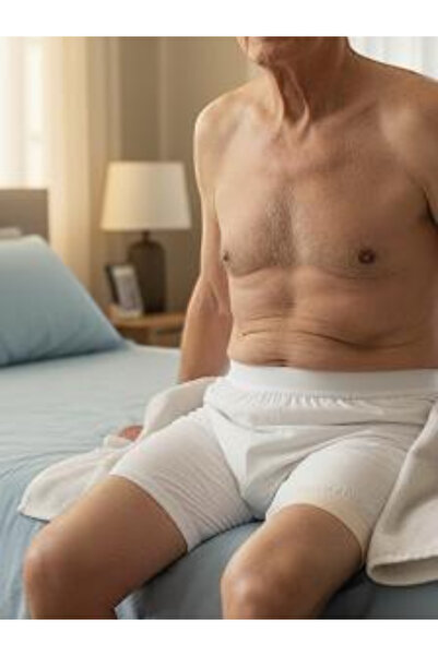 MEDLIVE Yıkanabilir Sıvı Su Geçirmez Ribanalı Hasta Mesane Külodu Bezi Yeni Nesil