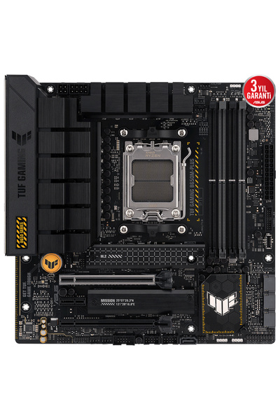 ASUS TUF GAMING B650M-PLUS B650 DDR5 (بدون VGA) GLan 2.5G ATX HD DP USB3 M2 TYP-C AM5 لوحة AMD