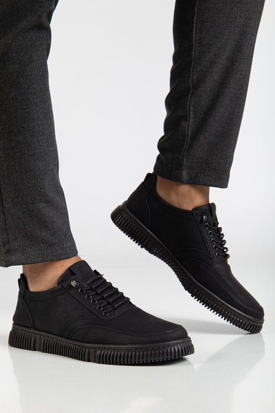 Cyber Men's Daily Durable Rubber Stitched Sole Walking Guaranteed Sports Shoes