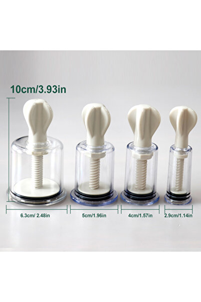 Choice مجموعة كاملة من أكواب شفط الفراغ، مصاصات الحلمة، تدليك معزز، علب فراغ،...