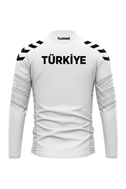 hummel Milli Takım Line Antrenman Eşofman Üstü Beyaz