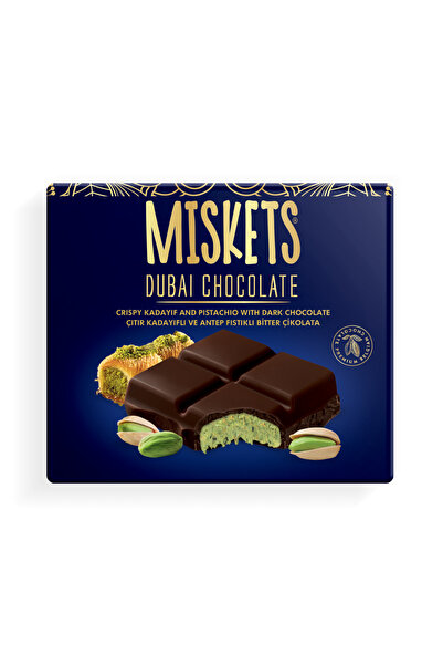 Miskets Bitter Dubai Çikolatası 100 gr