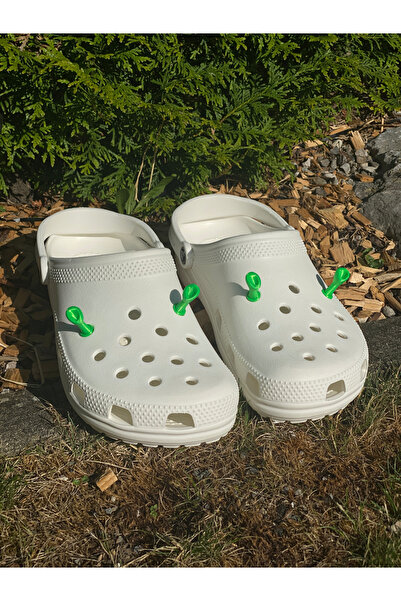 Crocs Shrek Kulakları Ufak 4 Adet Charms Terlik Süsü