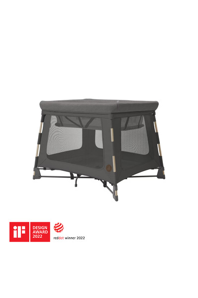 MAXİ-COSİ Swift 3'ü Bir Arada Beşik Seyahat Yatağı Oyun Parkı Beyond Graphite...