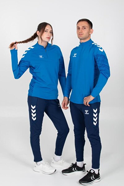 hummel Спортивний верхній одяг для тренувань, синій