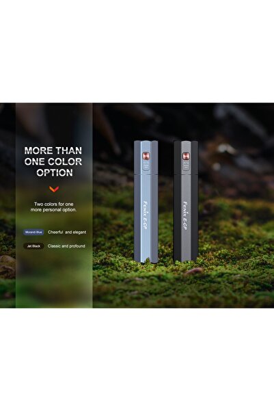 Fenix E-CP - Black Rechargeable Flashlight and Power Bank
