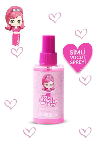 WeMara LITTLE PRINCESS PEMBE SHIMMER BODY MIST 115 ML